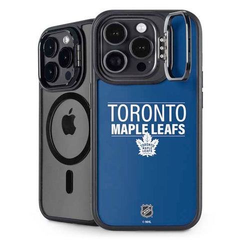 NHL Toronto Maple Leafs Lineup iPhone 14 Pro Kickstand Case